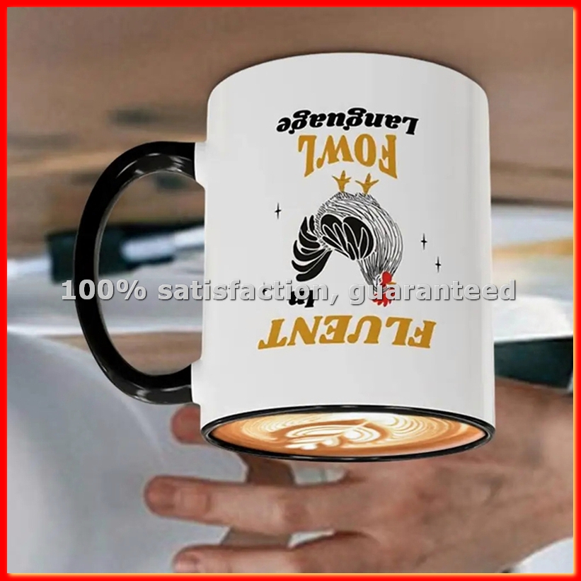 Coffee Tea Cups - Ceramic Coffee Cup Chicken Patten Mug