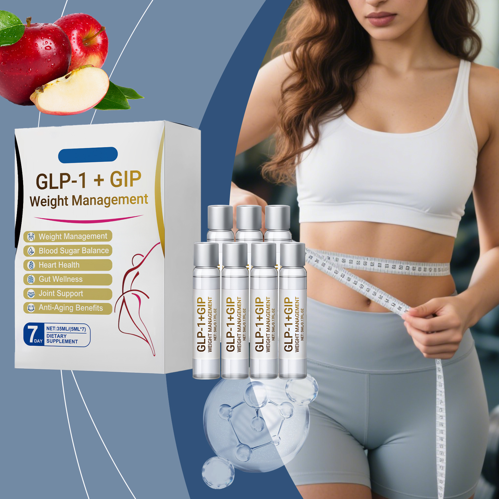Coffee Tea For Weight Loss - GLP 1 GIP Weight Management Energy