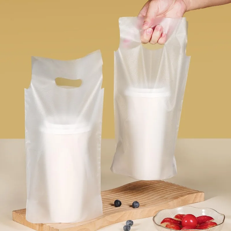 Coffee Tea Cups - 100 Pack Portable 1-Cup Drink Carrier