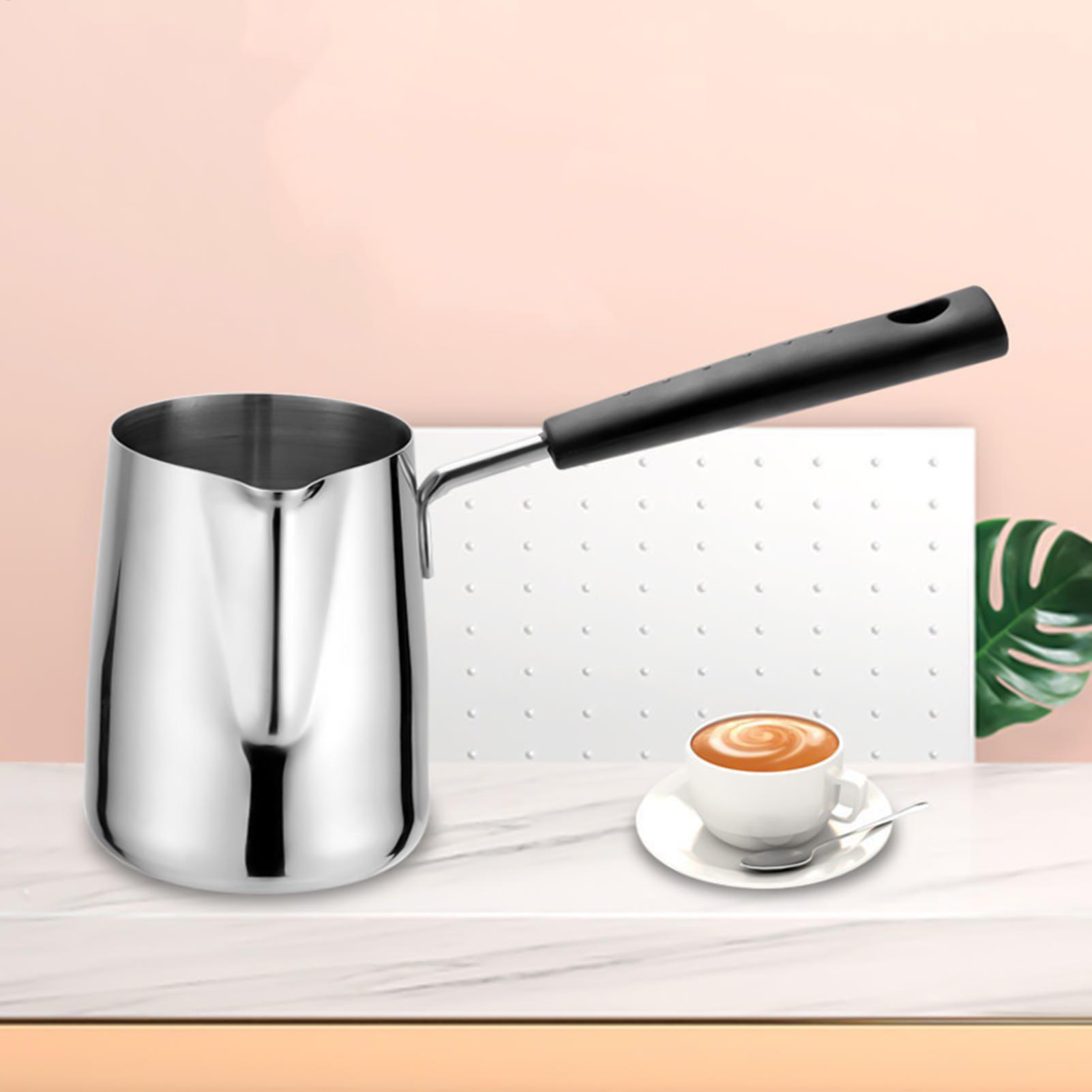 Tea Coffee Pot Set - 600ml Turkish Coffee Pot with Pouring