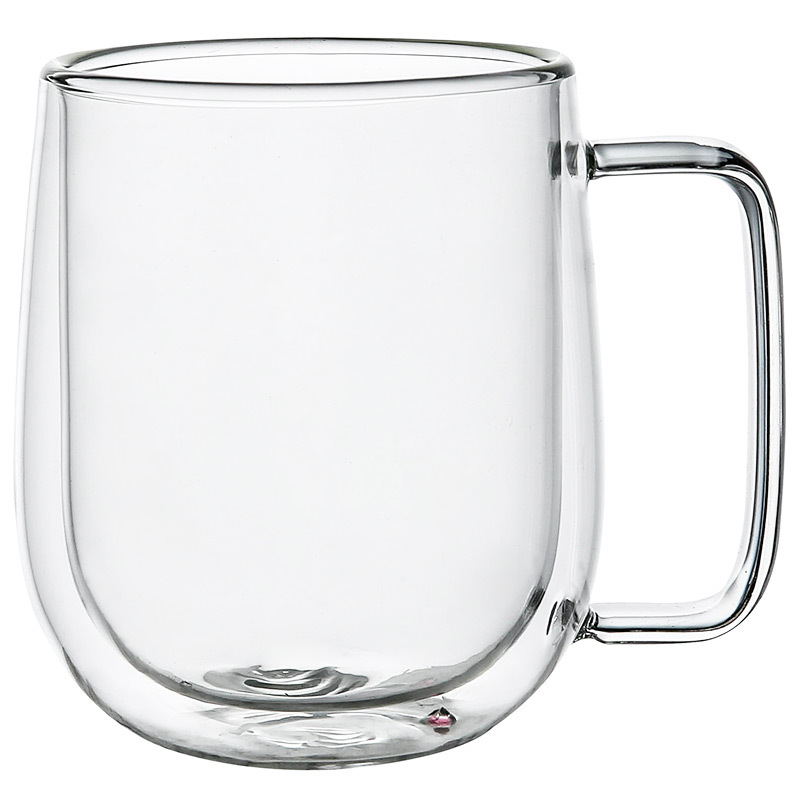 80-650ml Double Wall Glass Mug - Lemon Tea Coffee review and price