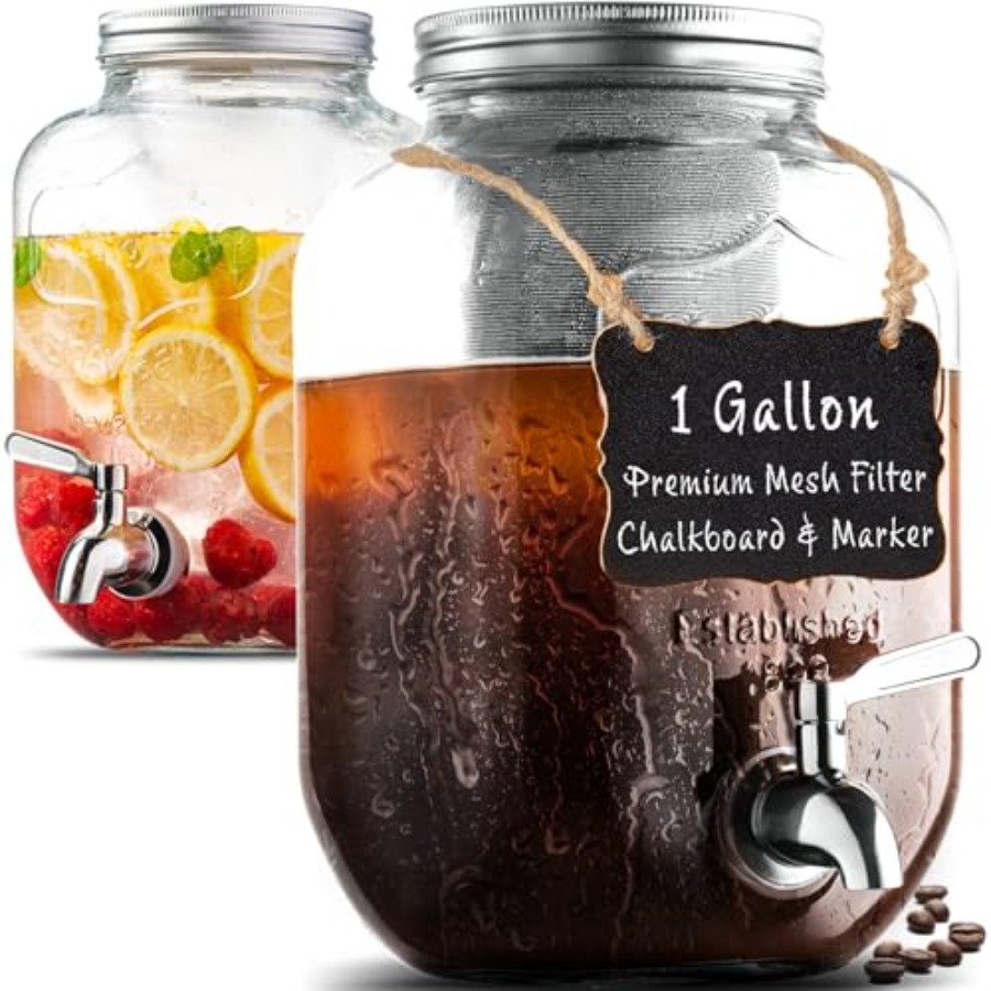 1 Gallon Cold Brew Coffee Make - Cold Brew Jar review and price