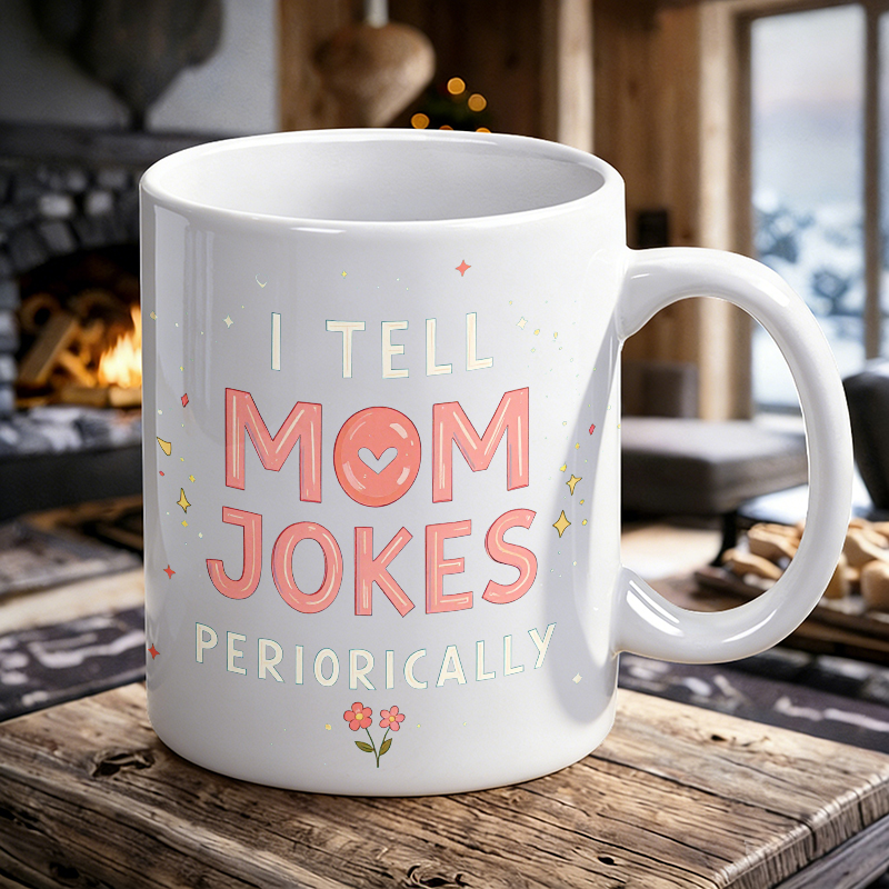 Cup & Mug Set, I Tell Mom Joke - Coffee Tea Joke review and price