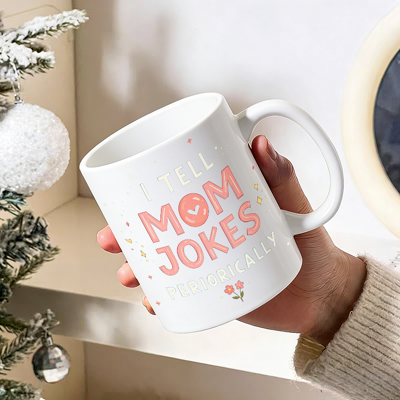 Cup & Mug Set, I Tell Mom Joke - Coffee Tea Joke review and price