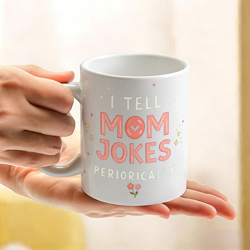 Cup & Mug Set, I Tell Mom Joke - Coffee Tea Joke review and price