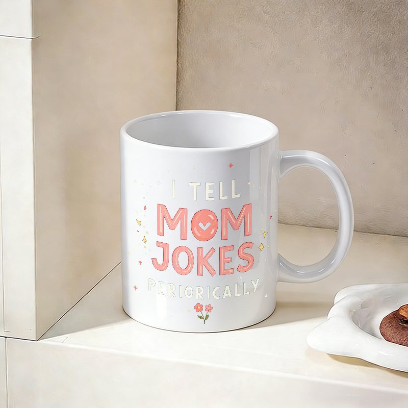 Cup & Mug Set, I Tell Mom Joke - Coffee Tea Joke review and price