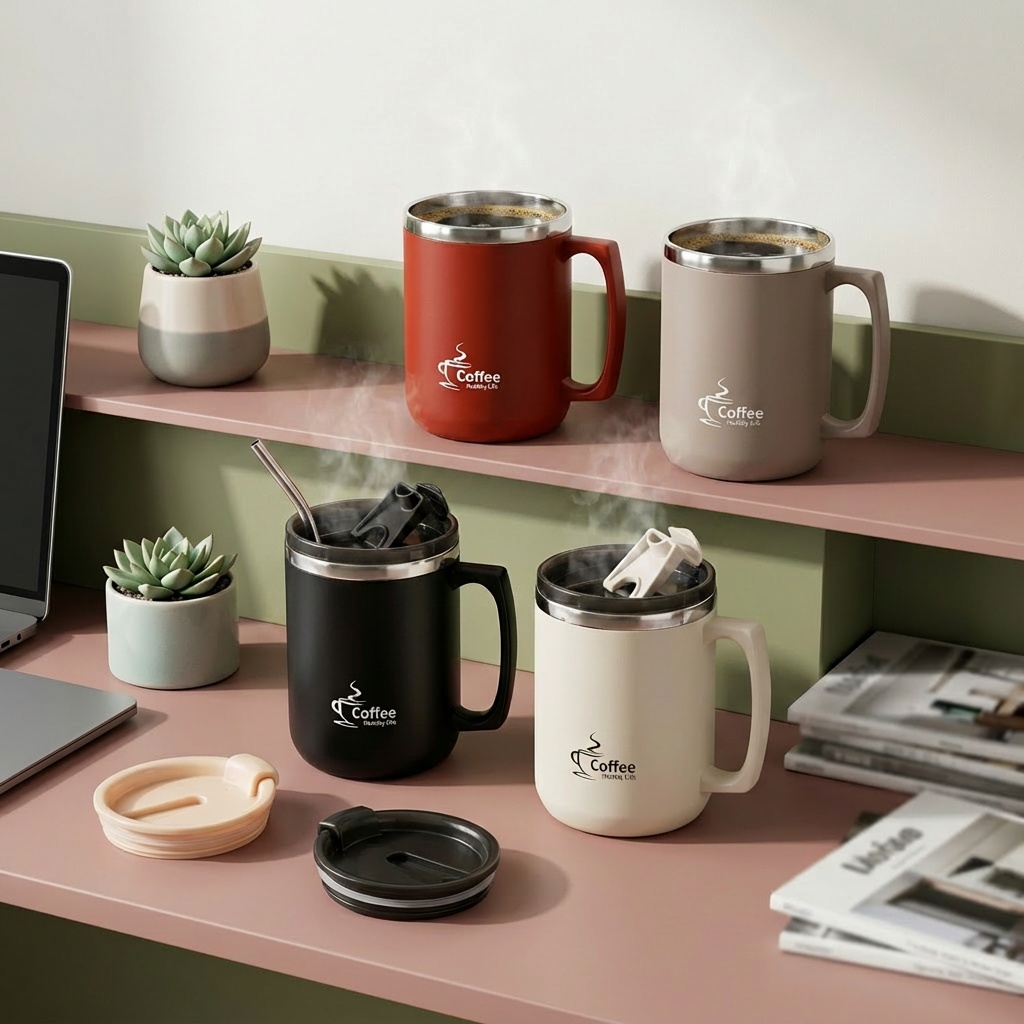 Travel Thermal Coffee Mug Tumb - Coffee Tea Warmer review and price