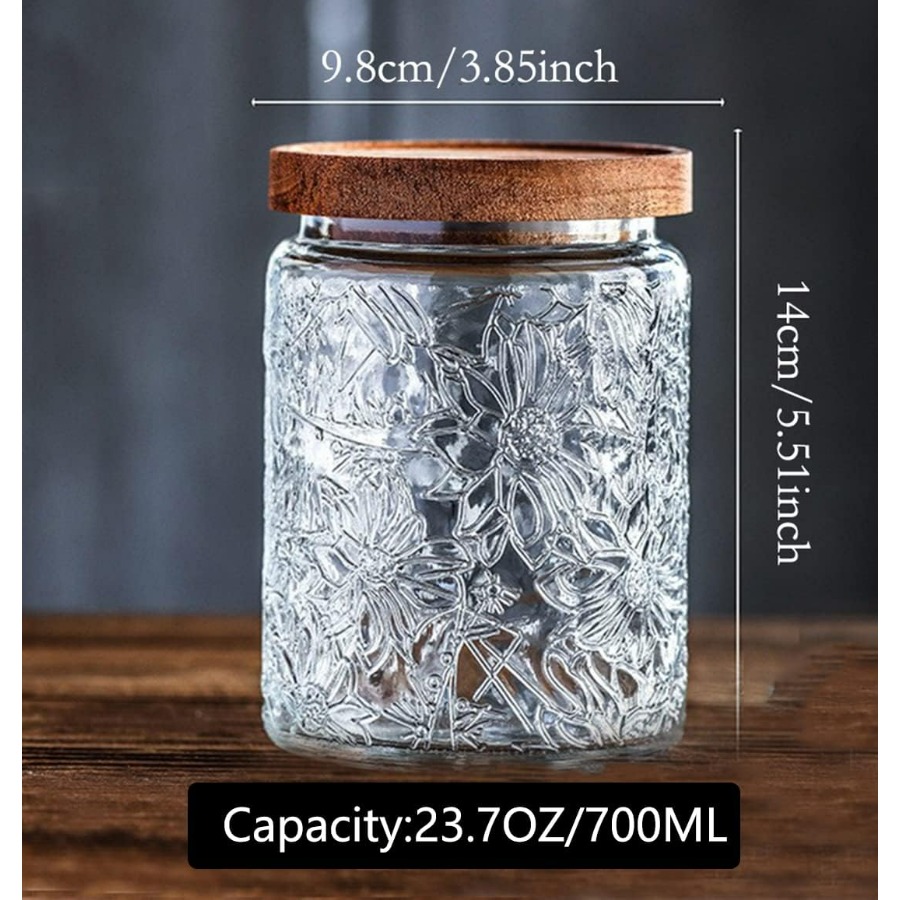 ANSQU Vintage Glass Jar with L - Coffee Tea Jars review and price