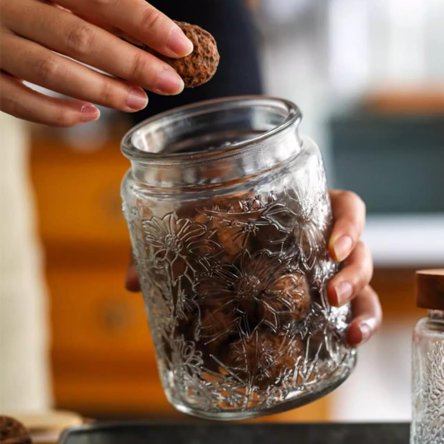 ANSQU Vintage Glass Jar with L - Coffee Tea Jars review and price