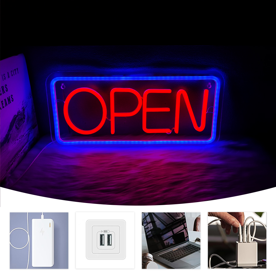 Open Neon Sign, Large Business - Coffee Tea Neon Sign review and price