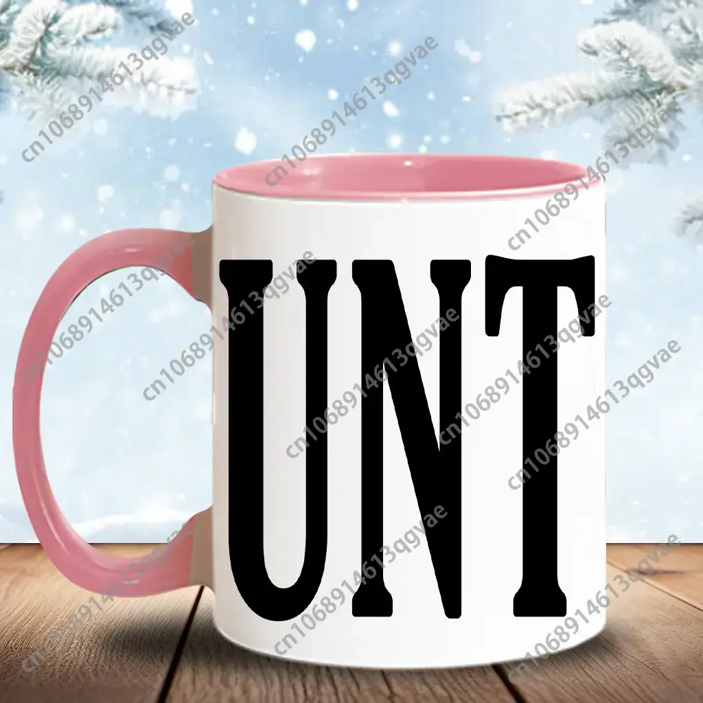 Funny UNT with handle Coffee M - Coffee Tea Joke review and price