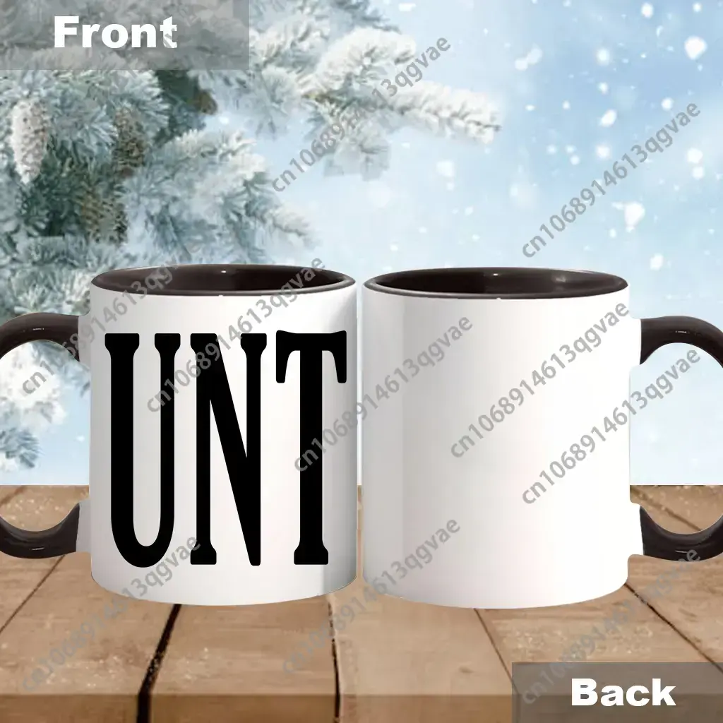 Funny UNT with handle Coffee M - Coffee Tea Joke review and price