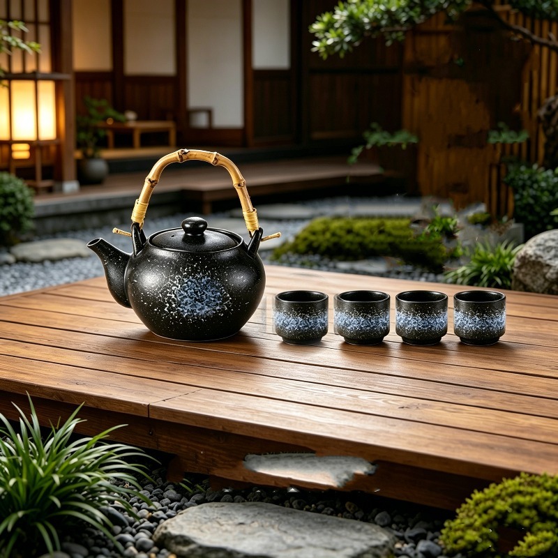 Japan Retro Kiln Transformatio - Tea Coffee Pot Set review and price