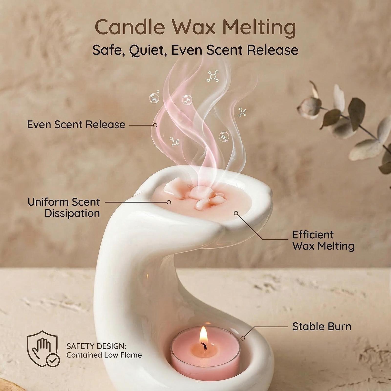 Tealight Wax Melt Warmer Palm  - Coffee Tea Warmer review and price