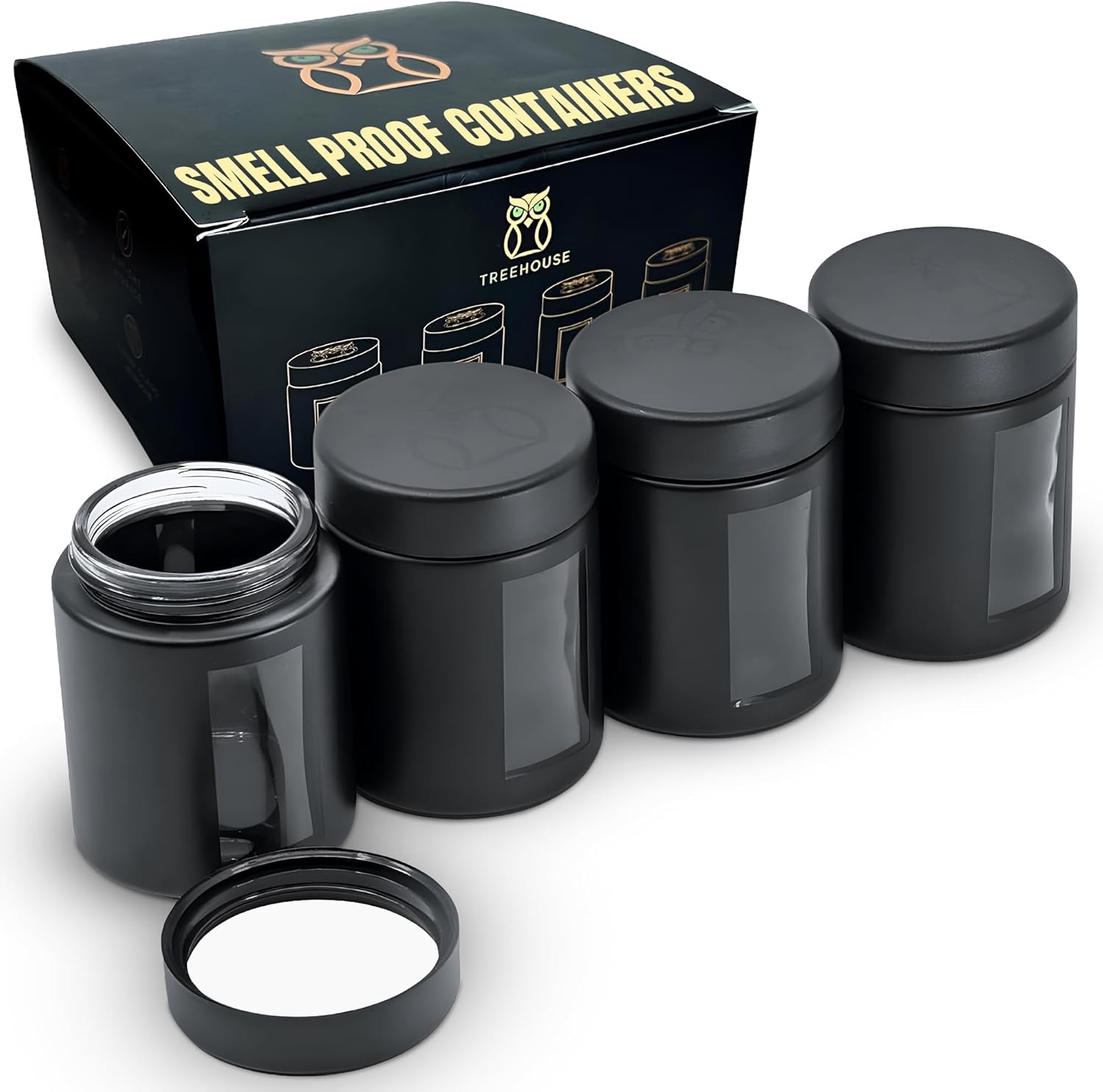 Treehouse Smell Proof Containe - Coffee Tea Jars review and price