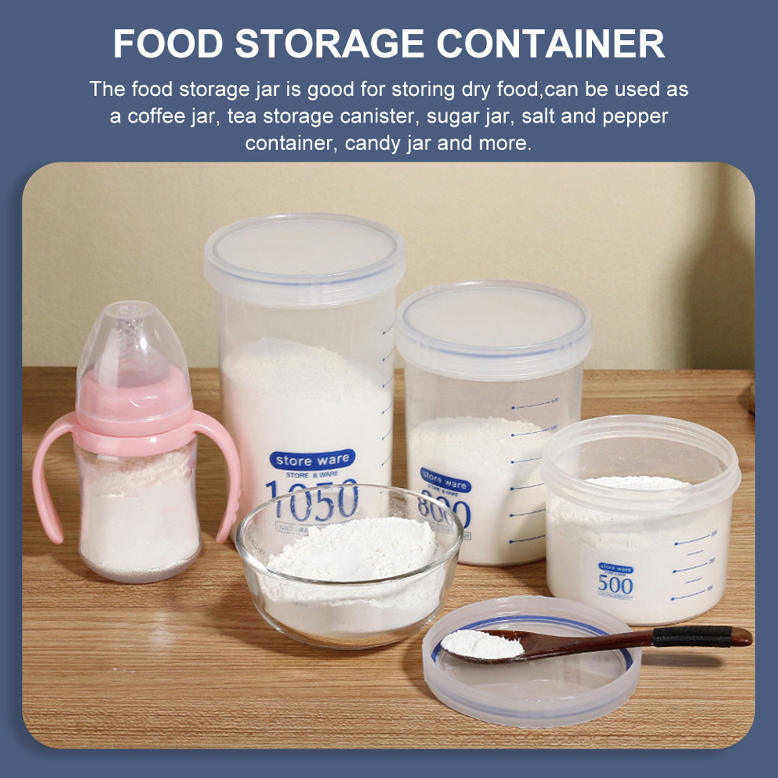 2Pcs Premium Airtight Food Sto - Coffee Tea Jars review and price
