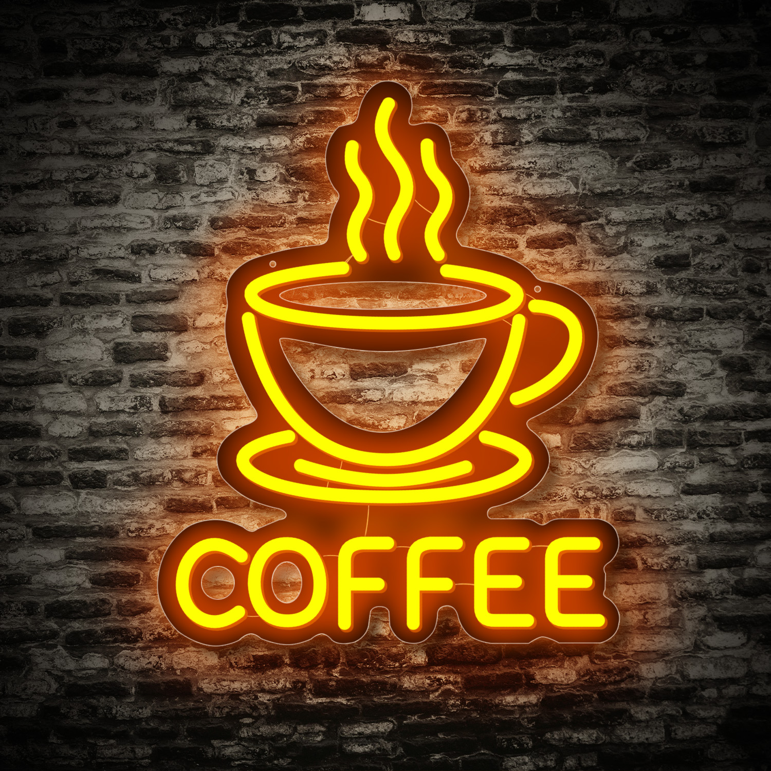 1 pc Bright coffee LED neon si - Coffee Tea Neon Sign review and price