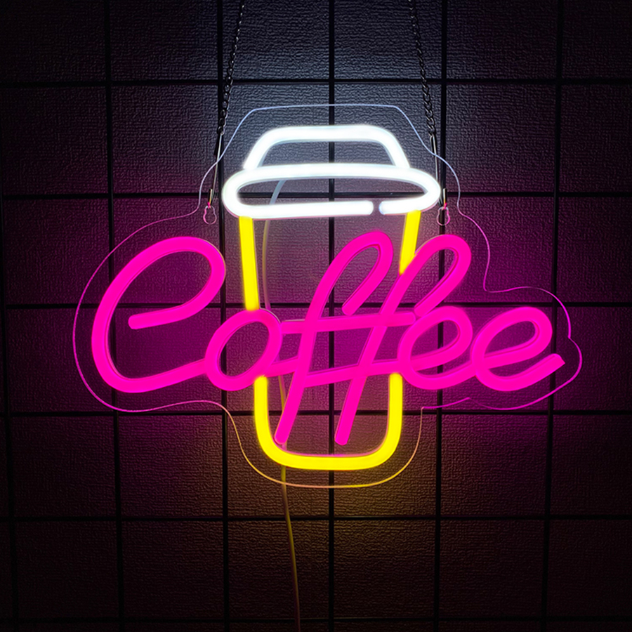 Coffee Bar Neon Sign For Wall  - Coffee Tea Neon Sign review and price