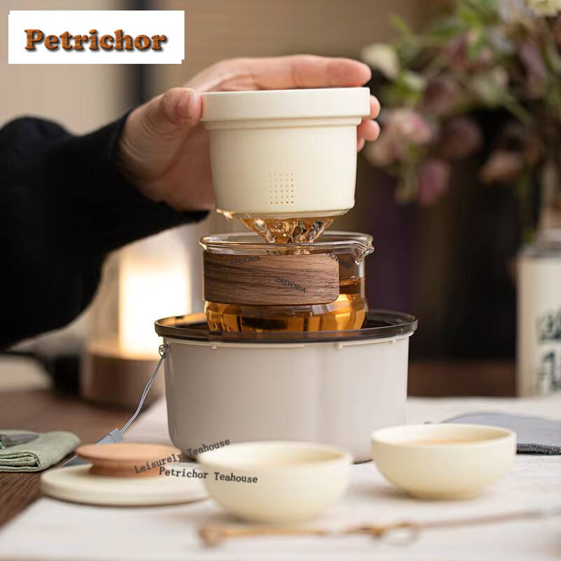 Zen Black Travel Tea Set Kit A - Tea Coffee Pot Set review and price
