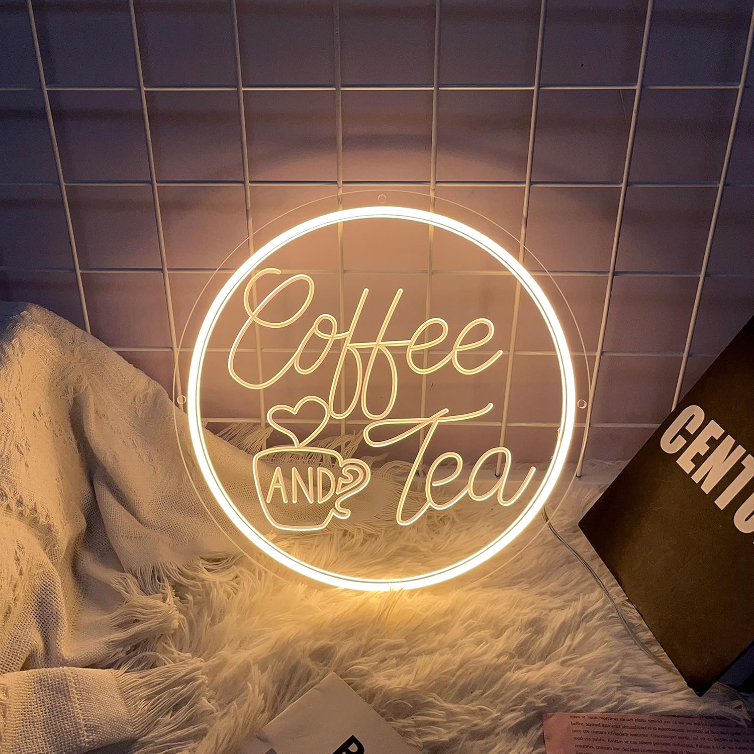 Coffee and Tea Neon Light Dimm - Coffee Tea Neon Sign review and price