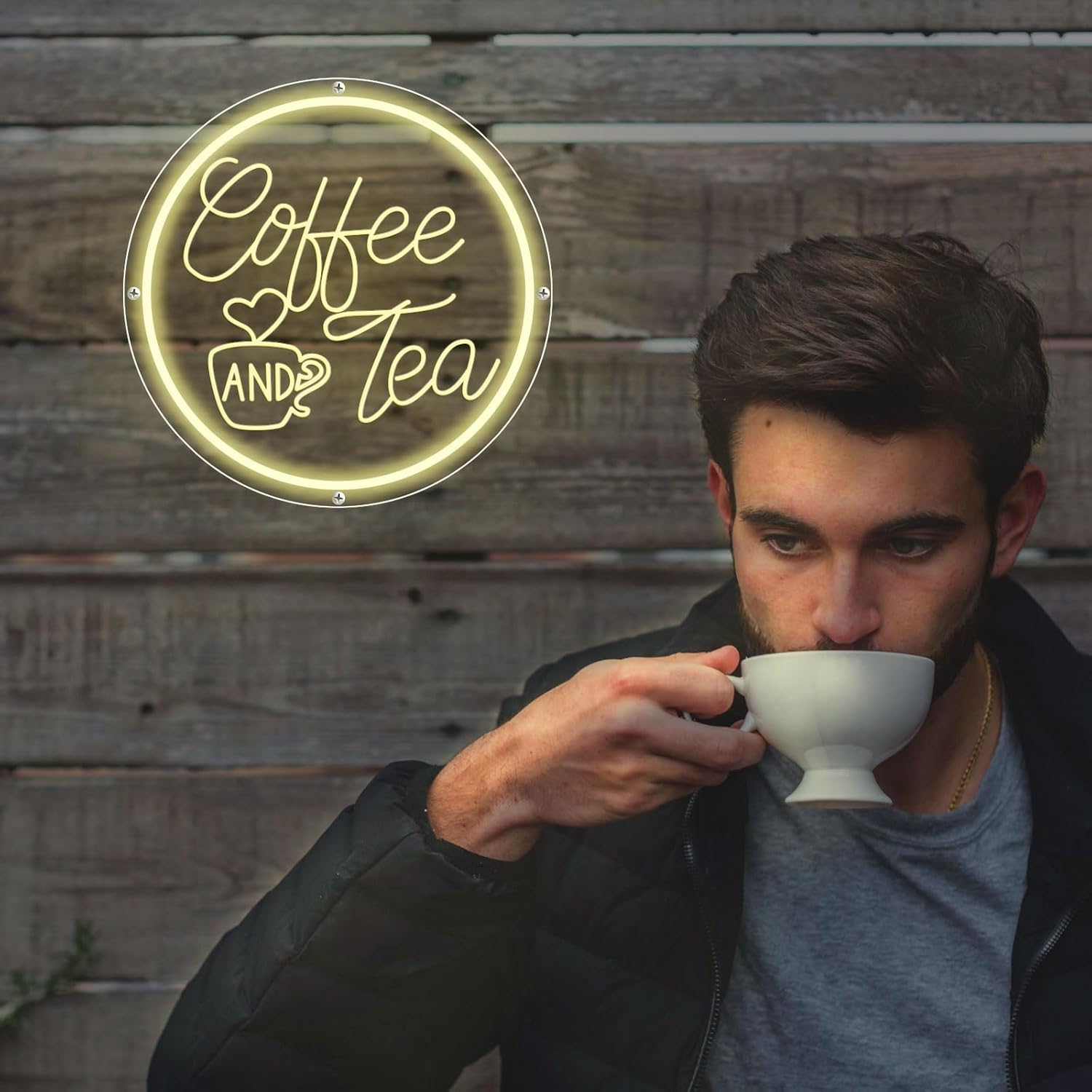 Coffee and Tea Neon Light Dimm - Coffee Tea Neon Sign review and price
