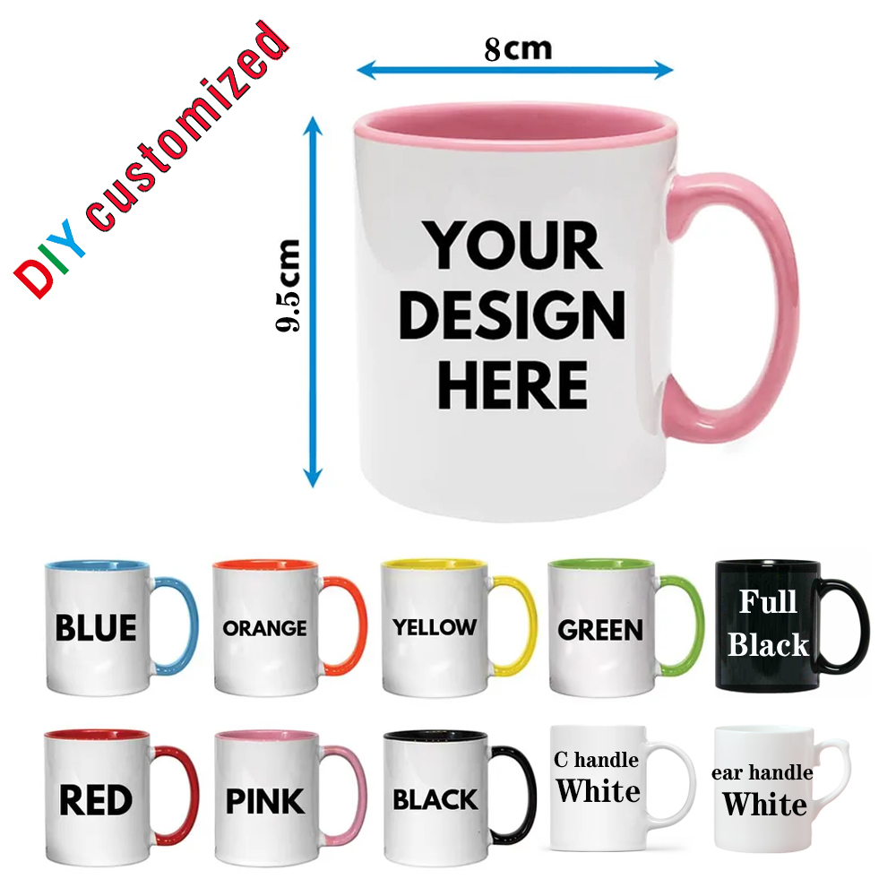 Personalized Your Photo Mug, C - Coffee Tea Logo review and price