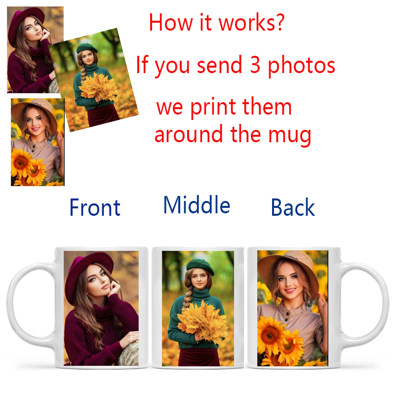 Personalized Your Photo Mug, C - Coffee Tea Logo review and price