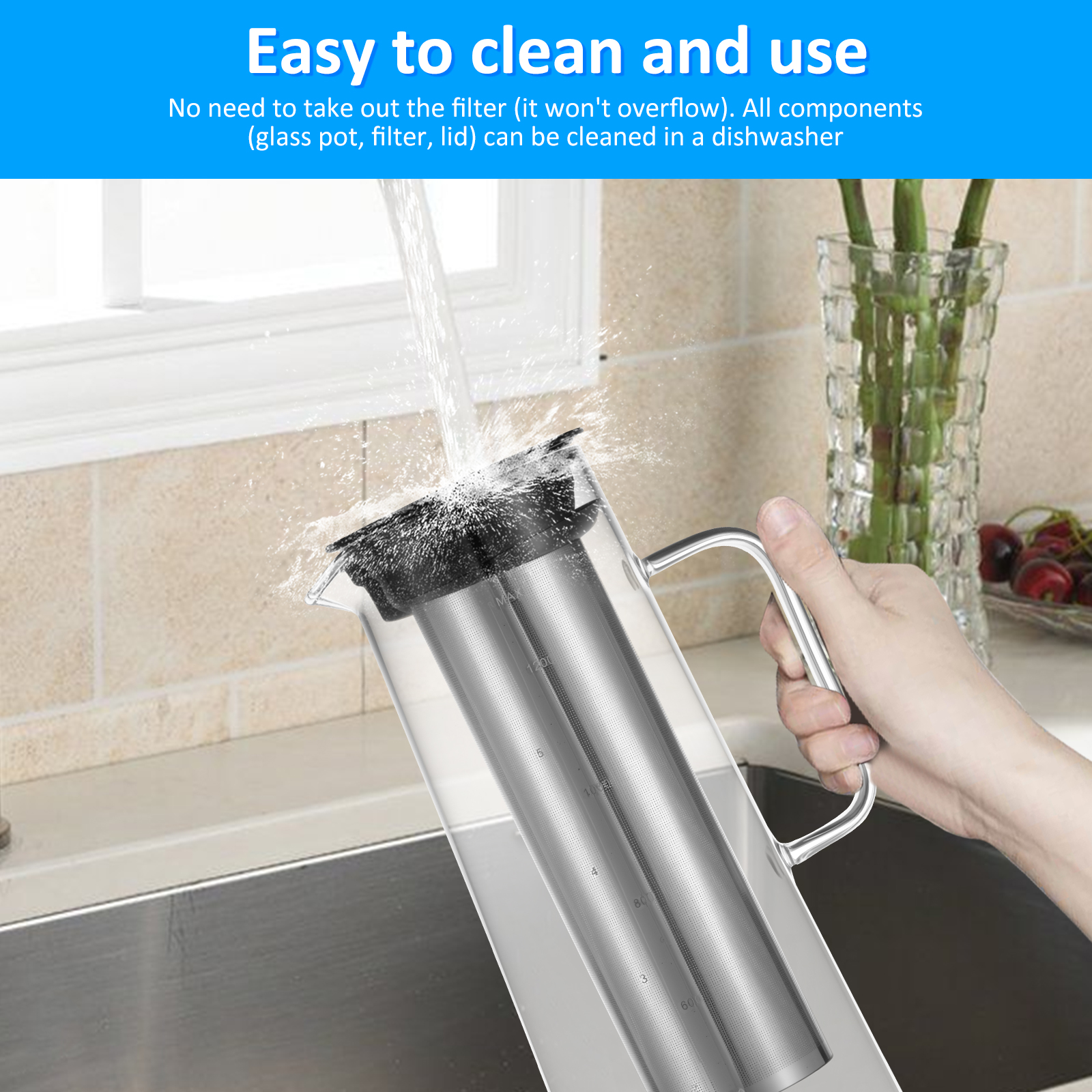 Coffee Pitcher Airtight Cold B - Cold Brew Jar review and price