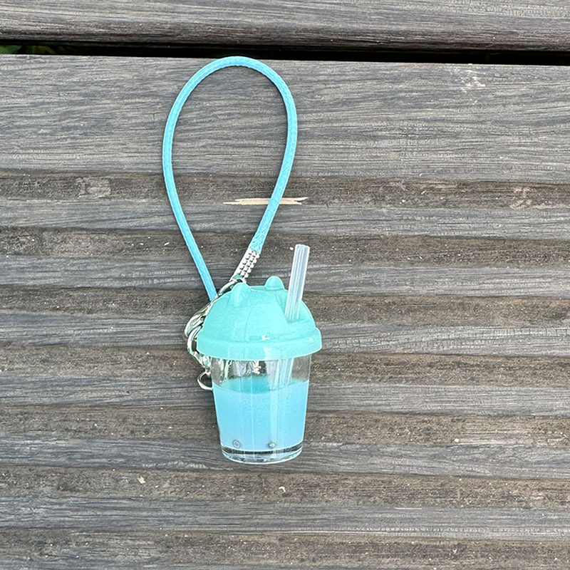 Cute Pearl Milk Tea Bag Charm  - Coffee Tea Cups review and price