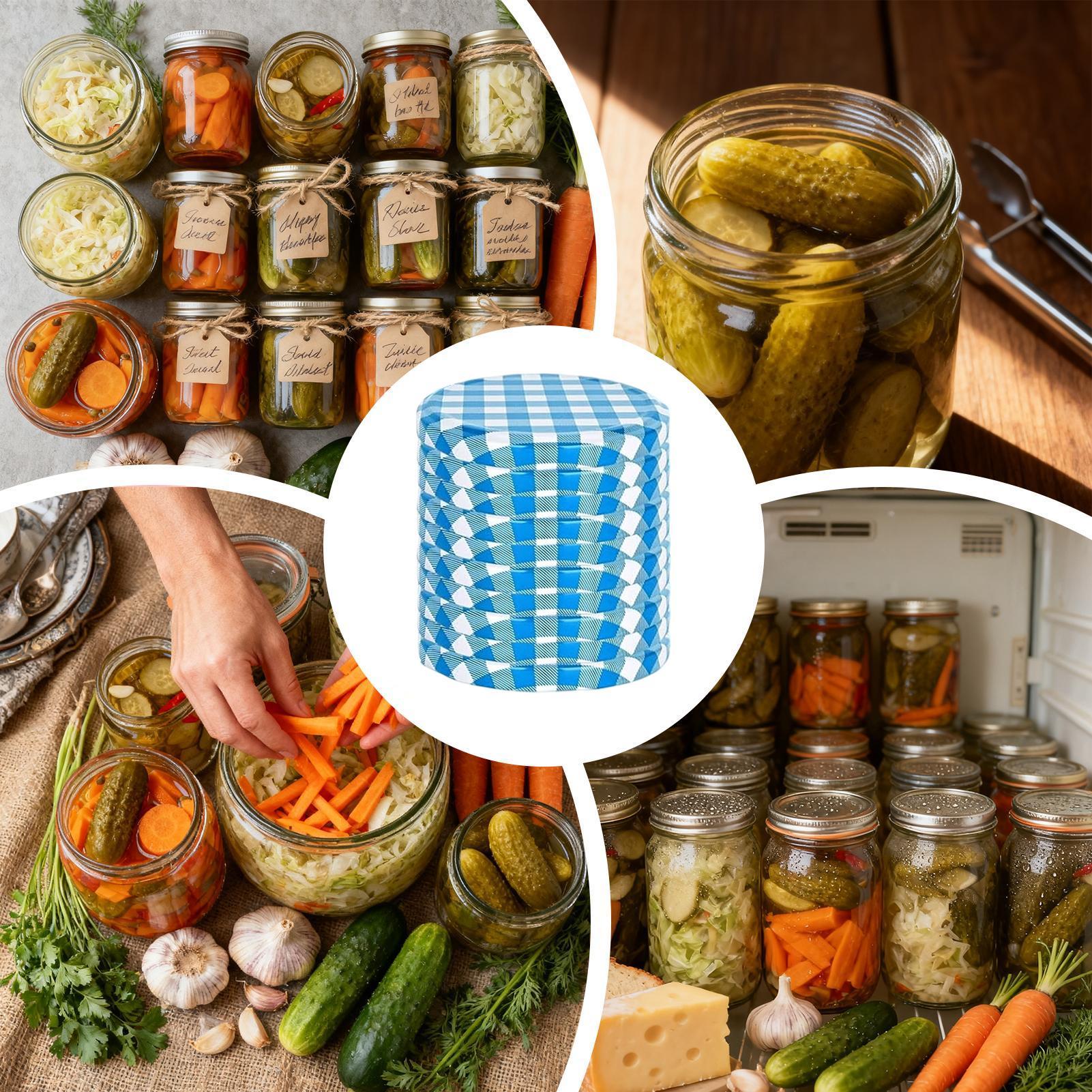 Canning Jar Lids 50 Piece Leak - Coffee Tea Jars review and price