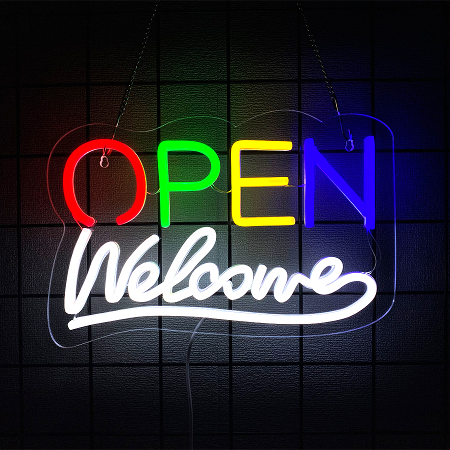Open Welcome Neon Sign For Wal - Coffee Tea Neon Sign review and price