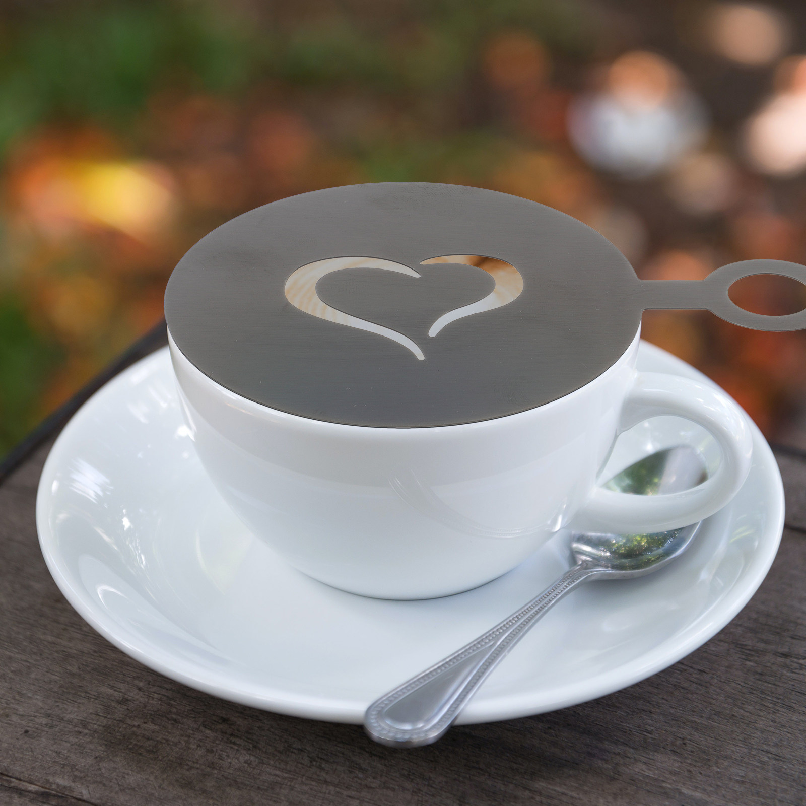 4Pcs Premium Stainless Steel C - Coffee Stencil Art review and price