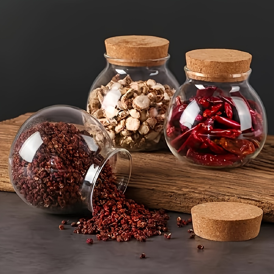 500ML Clear Glass Storage Cani - Coffee Tea Sugar Canisters review and price