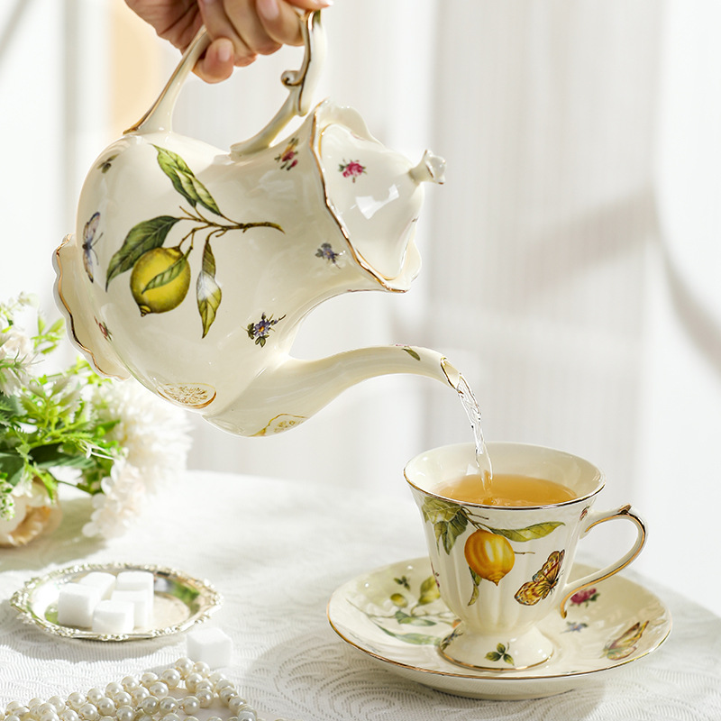 European Countryside Style Tea - Lemon Tea Coffee review and price