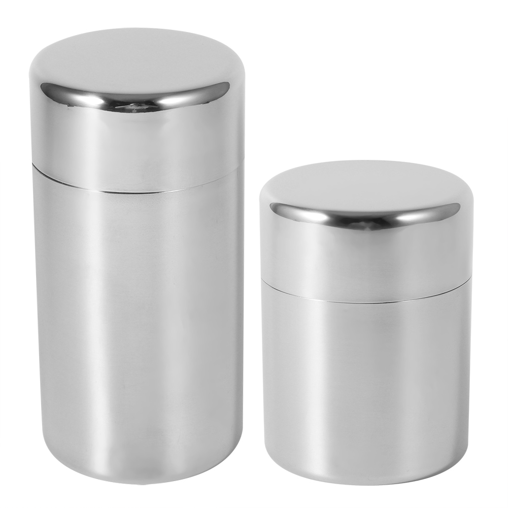 Stainless Steel Tea Leaf Tins  - Coffee Tea Sugar Canisters review and price