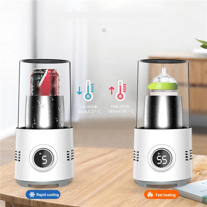 2 In 1 Fast Cooling Cup Cooler - Coffee Tea Warmer review and price