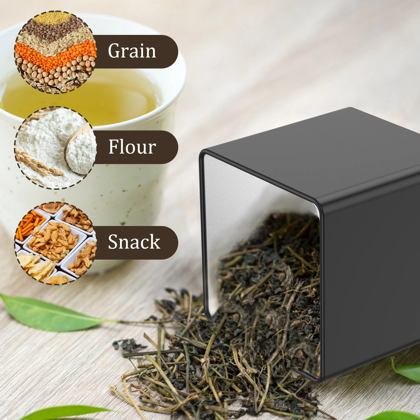 3Pcs Set 500ml Tea Sugar Coffe - Coffee Tea Sugar Canisters review and price