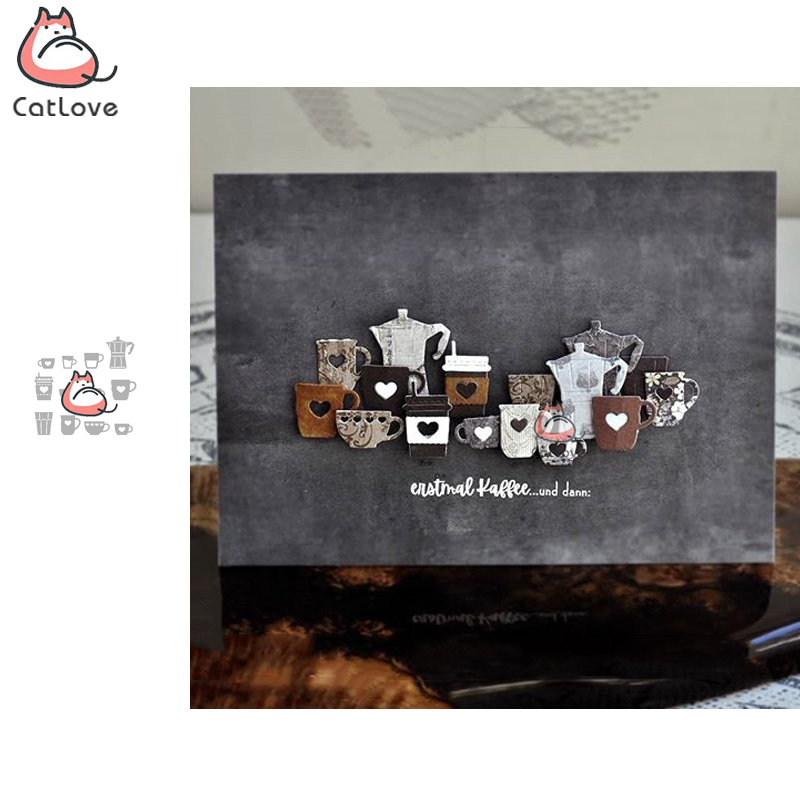Catlove Coffee Cup Metal Cutti - Coffee Stencil Art review and price