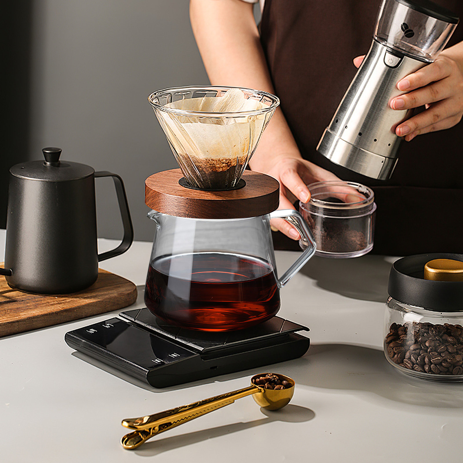 1Pcs 650Ml High Clarity Glass  - Coffee Tea Pots review and price