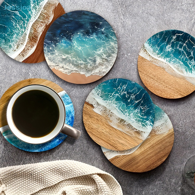 ♥Ocean Wave & Wood Grain Coast - Tea Coffee Pot Set review and price