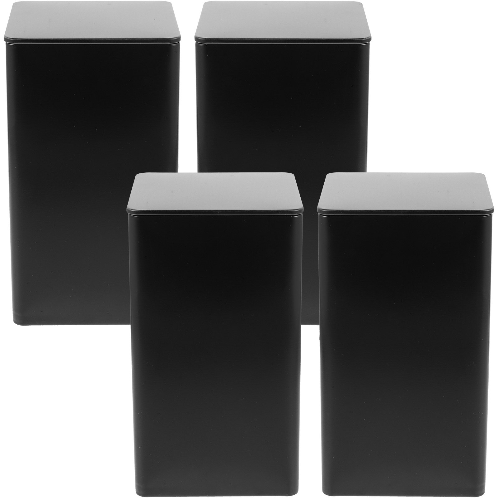 4Pcs Storage Jars Tinplate Box - Coffee Tea Jars review and price