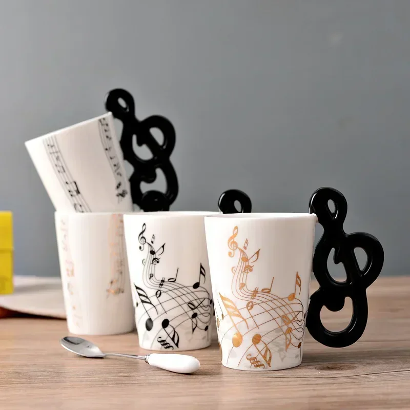Novelty Music Note Cup Ceramic - Lemon Tea Coffee review and price