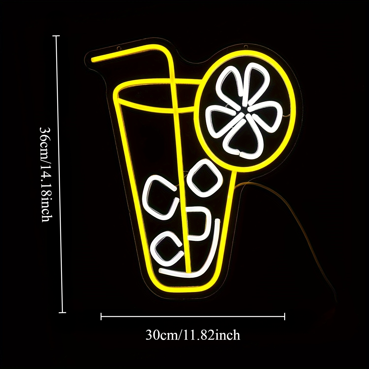 Lemon Tea Drink Neon Light LED - Lemon Tea Coffee review and price