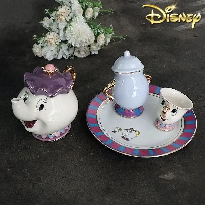 Hot Teapot Cartoon Beauty And  - Tea Coffee Pot Set review and price