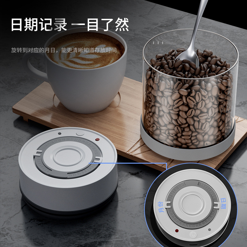 Electric Vacuum Coffee Beans G - Coffee Tea Sugar Canisters review and price