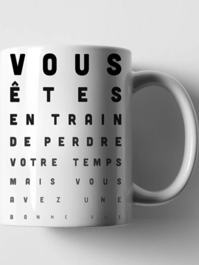 French Language Joke Ceramic M - Coffee Tea Joke review and price