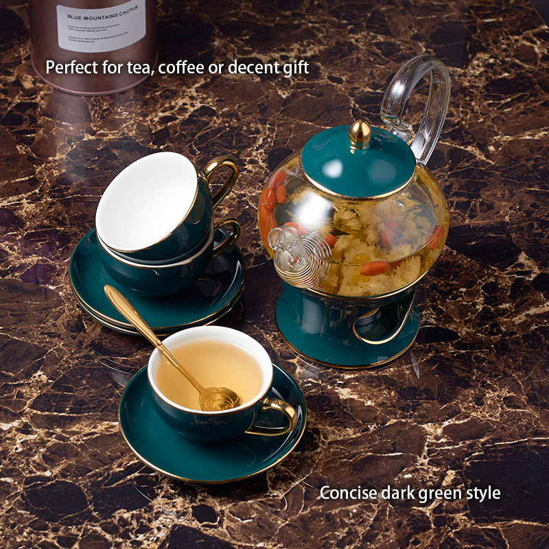 Nordic Ceramic Tea Set Porcela - Tea Coffee Pot Set review and price