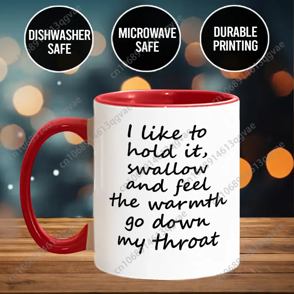 I Like To Hold It and Swallow  - Coffee Tea Joke review and price