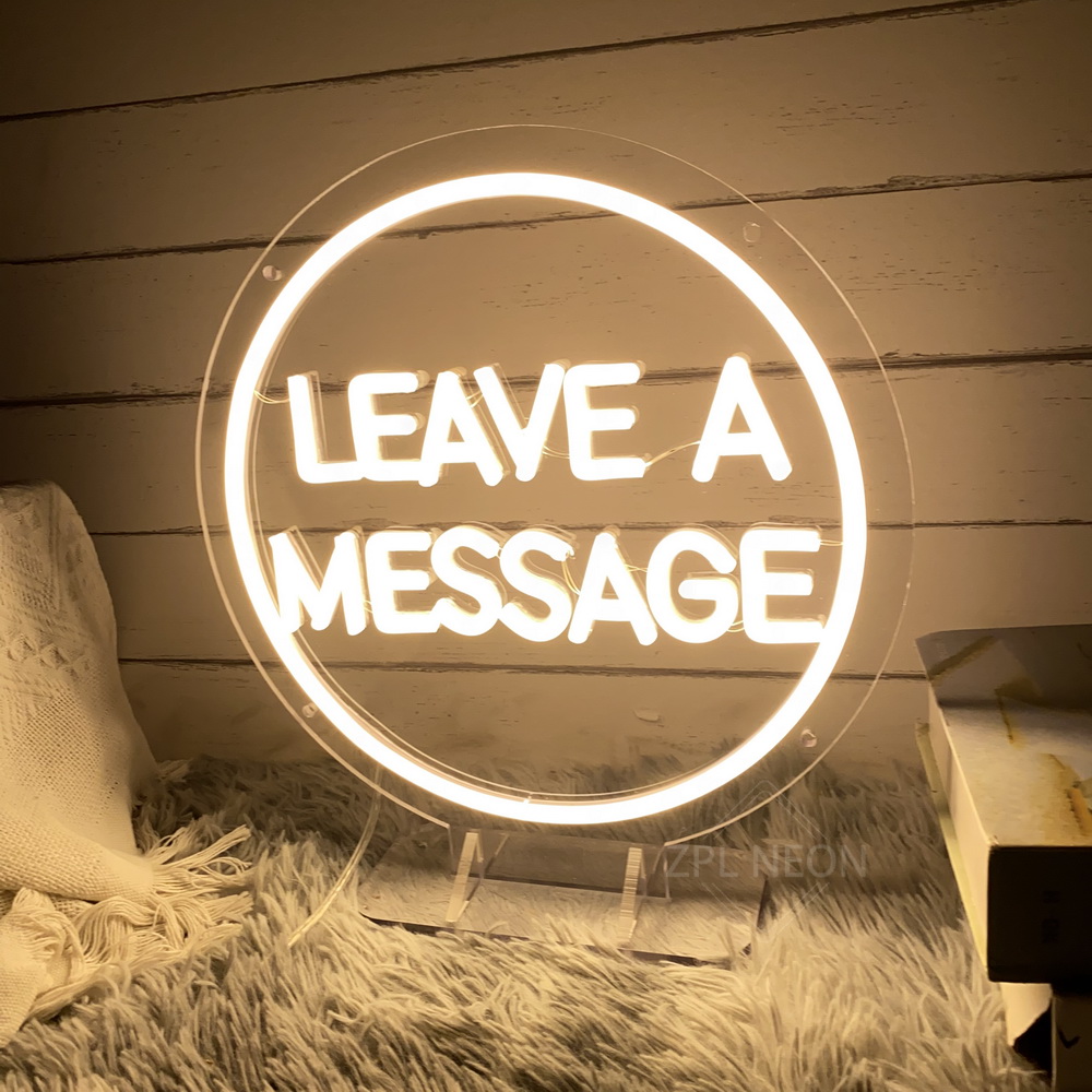 Leave A Message Led Neon Sign  - Coffee Tea Neon Sign review and price