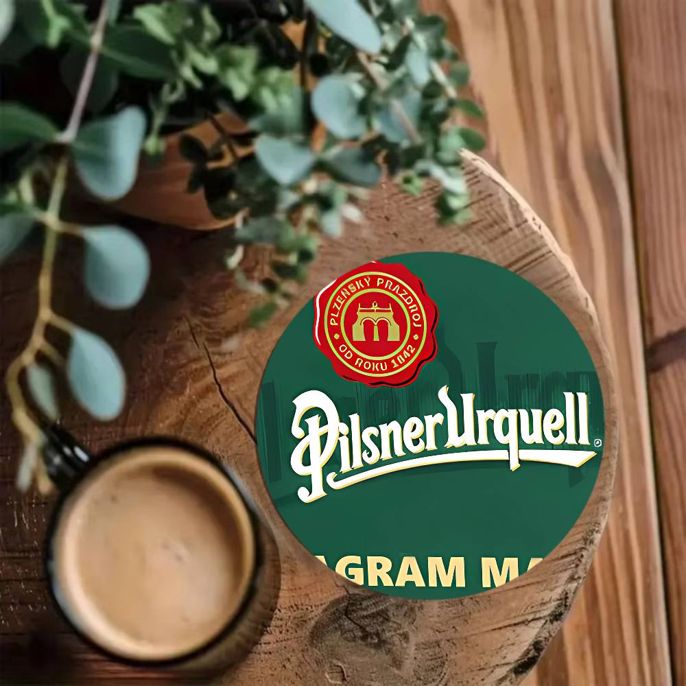 Pilsner Urquell Beer Logo Coas - Coffee Tea Logo review and price